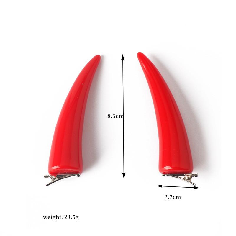 

Chainsaw Power Man Hair Clip With Electroplated Design For Costume And Casual