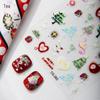 Cyansea Christmas Apple Tree Jelly Nail Art Stickers - Hot Selling DIY Planner Decals