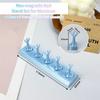 1 Set Nail Holder Non-Magnetic False Nail Tip Practice Stand Press On Nail For Nail Training Plastic Base Holder Nail Display