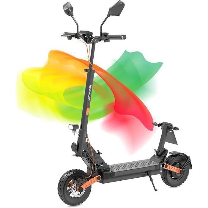 Trottinette Électrique - JOYOR S8E - Moteur 800 W - Batterie 48 V 26 Ah - Autonomie 80 Km - Cadre En Alliage D'aluminium.
