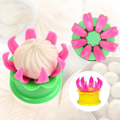 1pc Chinese Baozi Mold Steameder Tool Automatically Make Mold Buns Making Dumplings Artifact Steamed Baozi