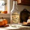 Self Adhesive Bottle Decals 12Pcs Halloween Wine Labels Vintage Retro Stickers with Witch Skull Nostalgic Paper Wraps Bat Pumpkin Design