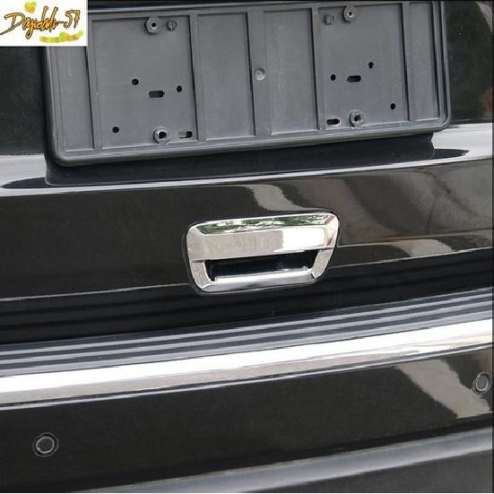 Chrome Rear Tail Door Handle Bowl Cover Trim For Jeep Grand Cherokee 2014-