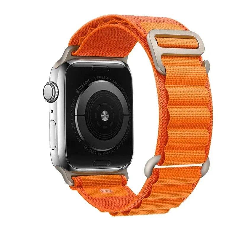 Alpine loop pásek pro Apple Watch pásek 49mm 44mm 40mm 45mm 41mm 42mm 38mm 40 44 45mm náramek iWatch Ultra série 7 6 5 3 se 8