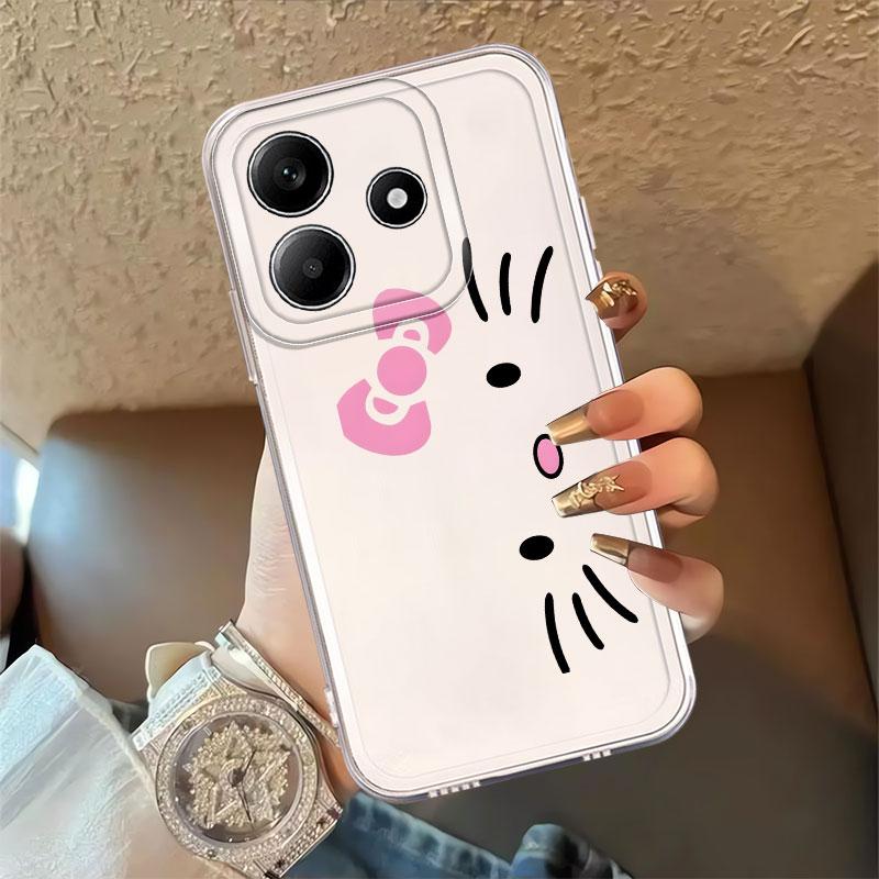 Case for Xiaomi Redmi Note 14 Pro Plus Note 13 13C 12S A4 11S 9 10 10S 11 14C 12 Soft Phone Cover Sanrio Hello Kitty