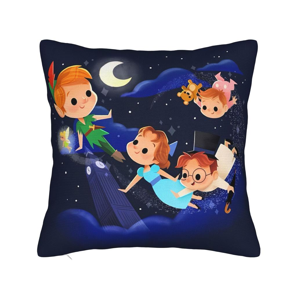 Pillow Cover Cartoon P-Peters P-Pan  Morden Pillow Case For Sofa Car Home Decor Pillowcases
