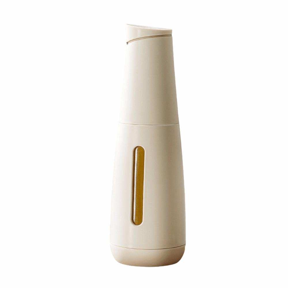 Light Proof Glass Glass Oil Dispenser Visible Window Non-Drip Oil Bottle  Home Kitchen Use белый