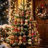 Calendario de Adviento para Perros con Temática de Mascotas, Adornos de Acrílico 2D de Razas, Calendario de 24 Días con Recuerdos para Fiestas Navideñas para Entusiastas