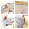 Laundry Basket Folding Dirty Clothes Hamper Clothing Baby Toy Large Capacity Storage Basket Nylon Mesh Washing Clothing Organize