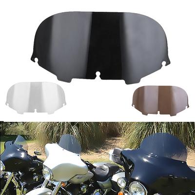 For 1996-2013 Harley Electra Street Glide FLHX Touring CVO 8" Motorcycle Deflector Wind Windshield Fairing Windscreen Moto Case