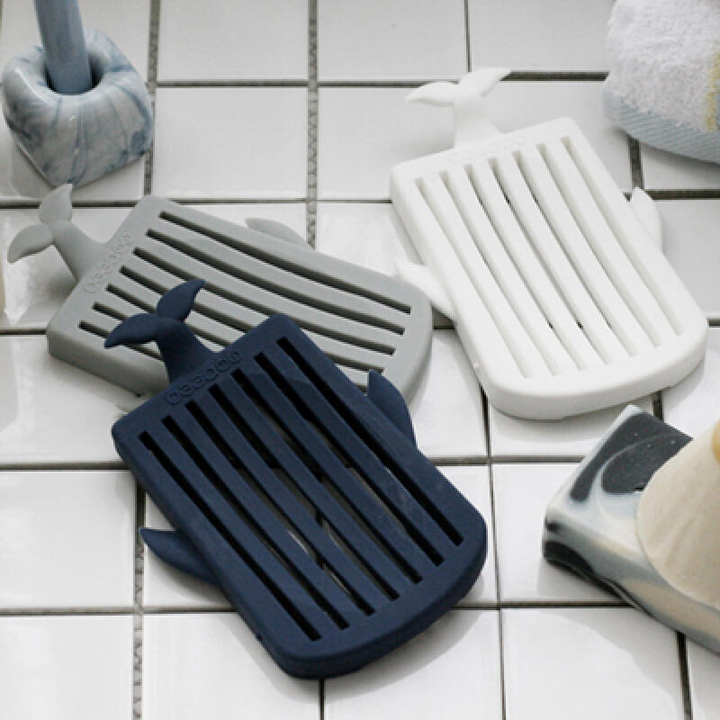 Deer Whale Soap Dish (White)
