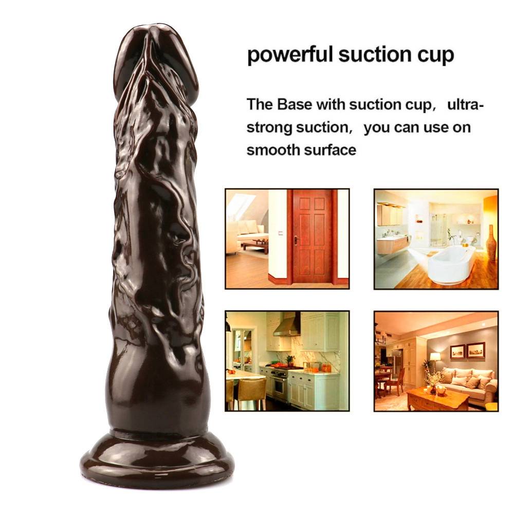Brown Dual Ended Strapon Ultra Elastic Harness Belt Strap on Dildo Adult Sex Toys for Woman Couples Anal Soft Dildos Adult Toy