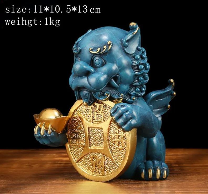 

Feng shui Pixiu Copper Zhao Cai Capital Juli Caiser s Living Room Store Opening Gifts Cute Mascot Decor
