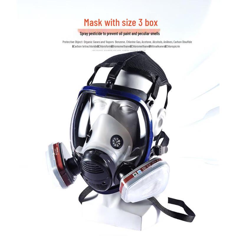 Miling Full-Face Dust and Gas Respirator Standard