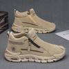 Pantofi de lucru casual pentru bărbați, la modă, cu fermoar, versatili, pantofi de exterior pentru bărbați pentru alpinism, adidași antiderapanți, rezistenți la uzură, Zapatos Para Hombre