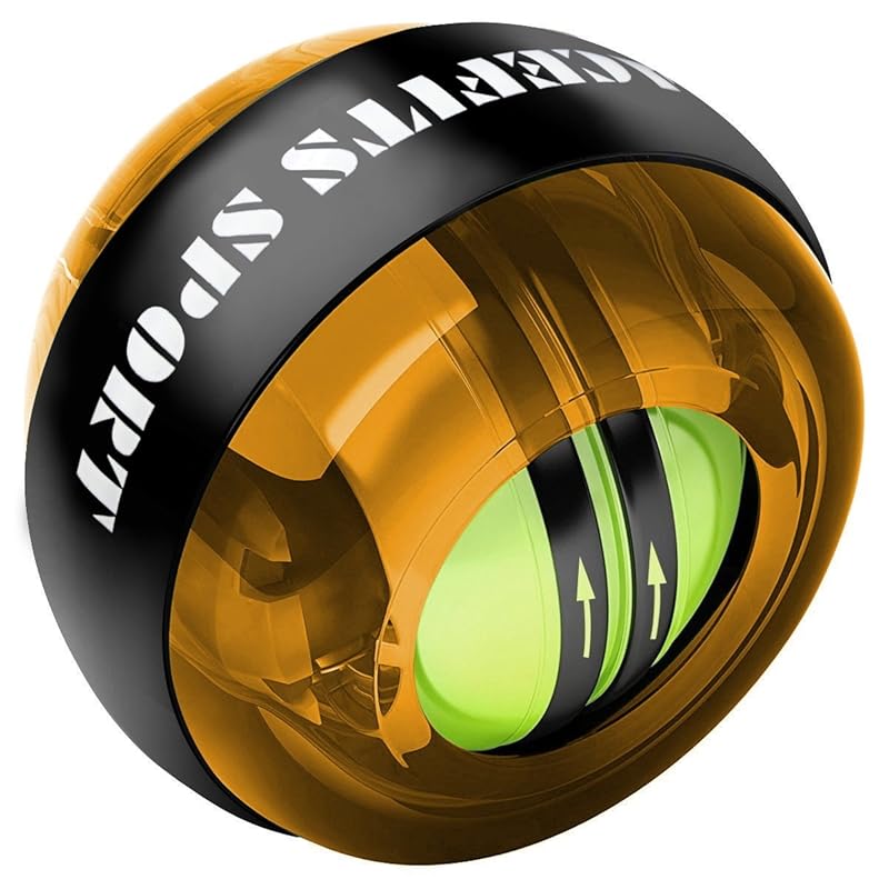 ACEFITS Оранжевый автоматический кистевой тренажер-шар