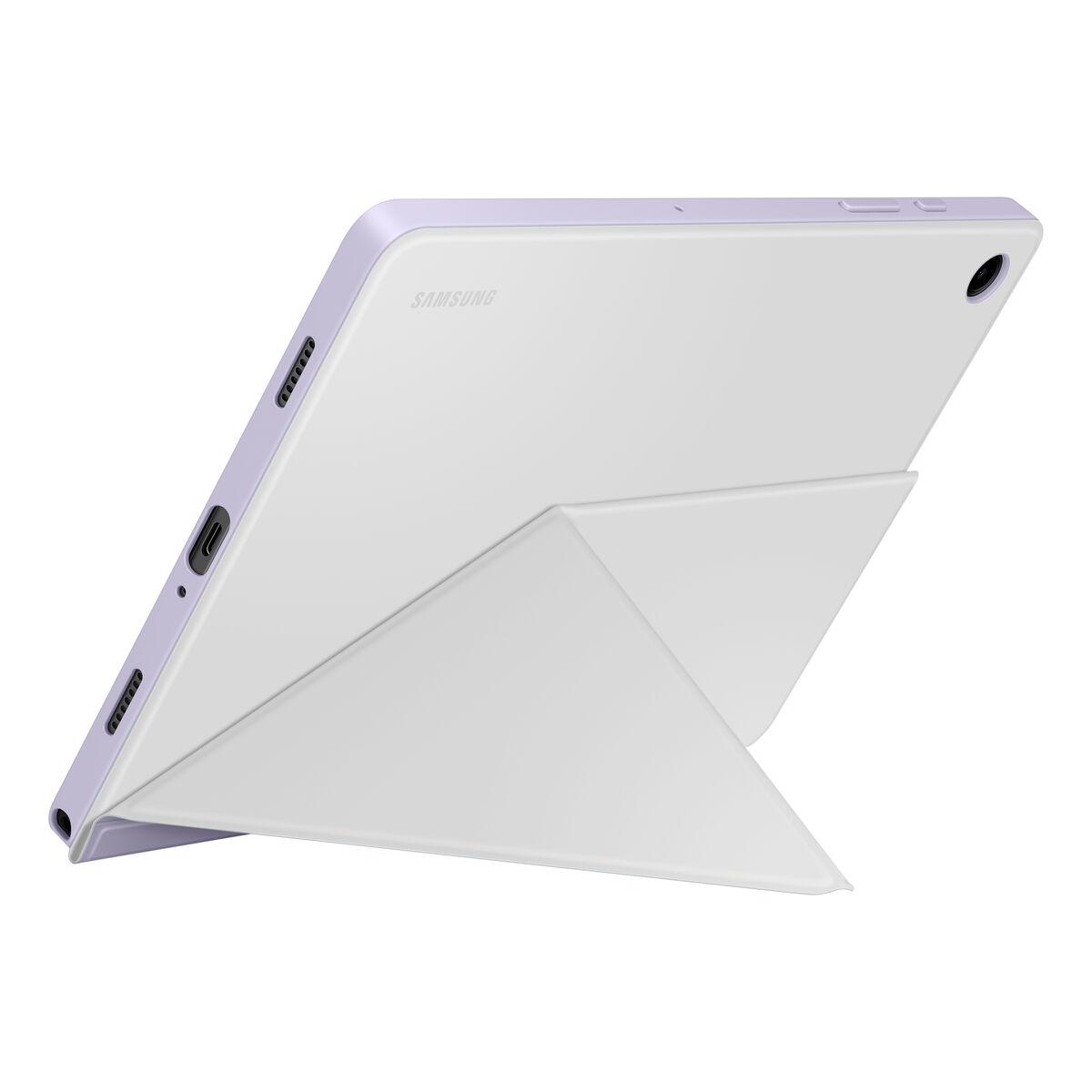 Samsung Book Cover EF-BX210 für Galaxy Tab A9+ - Weiß - Folio Hülle mit Standfunktion, Kratzfest, Stoßfest - Bild 4