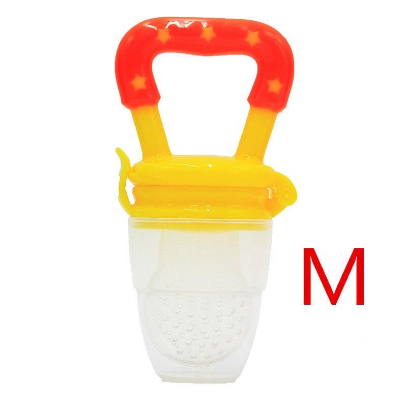 Silicone Baby Food Feeder Nipple Safe Milk Feeder for Baby with Handle Pacifier Bottles Nibbler Fresh Fruit Snack Holder 3 Month
