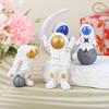 3/4Pcs Astronaut Figure Statue Figurine Spaceman Sculpture Educational Toy Desktop Home Decor Astronaut Model For Kids Gift