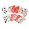 24 Pcs Christmas Gift Bag Exquisite Appearance Christmas Theme Christmas Paper Bag with Digital Stickers