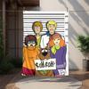 Scooby Doo Flannel Blanket Soft Warm All-Season Throw, Design for Camping, Car Travel, Hiking Sofa, Bed, Office Perfect Gift for Parties