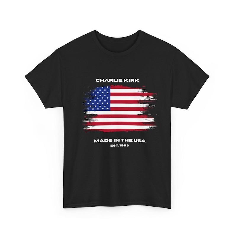 A True Patriot Charlie Kirk Shirt, Pray For Charlie Kirk Memorial Tee Unisex T-Shirt XXXL