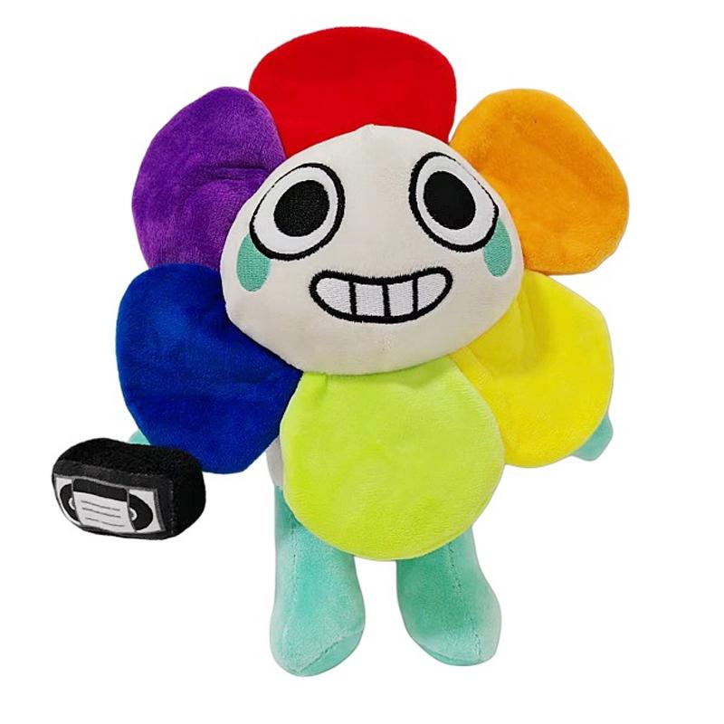 Cute Cartoon Flower Ear Character Plush Doll Soft Fluffy Fantasy Creature Stuffed Toy Adorable Collectible Plush Figurine