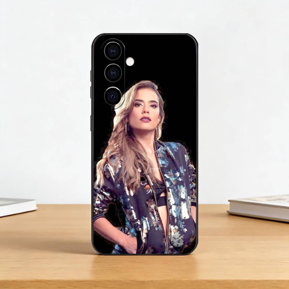 Queen of Flow La-Reina-Del-Flow Phone Case For Samsung Galaxy A73,A72,A71,A70,A53,A52,A51,Others Soft Black Cover