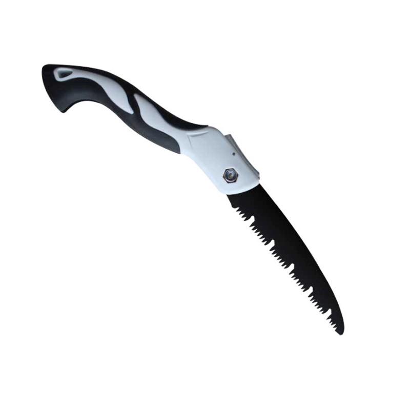 Compact Folding Outdoor Hand Saw - Manganese Steel Blade for Wood & Bamboo