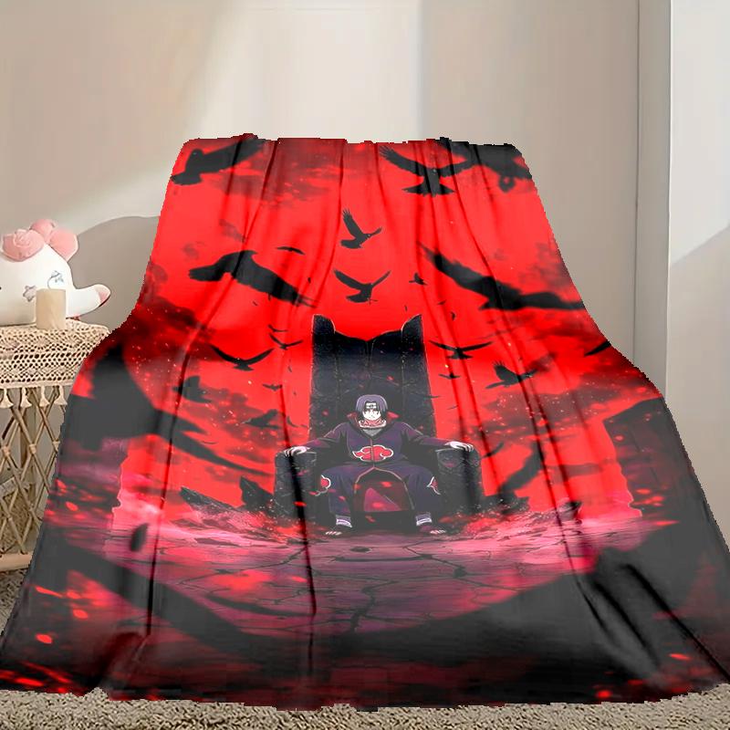 Naruto Blanket, Valentine's Day, Halloween, Thanksgiving Gift Blankets, Home Blanket for Bed and Couch Use