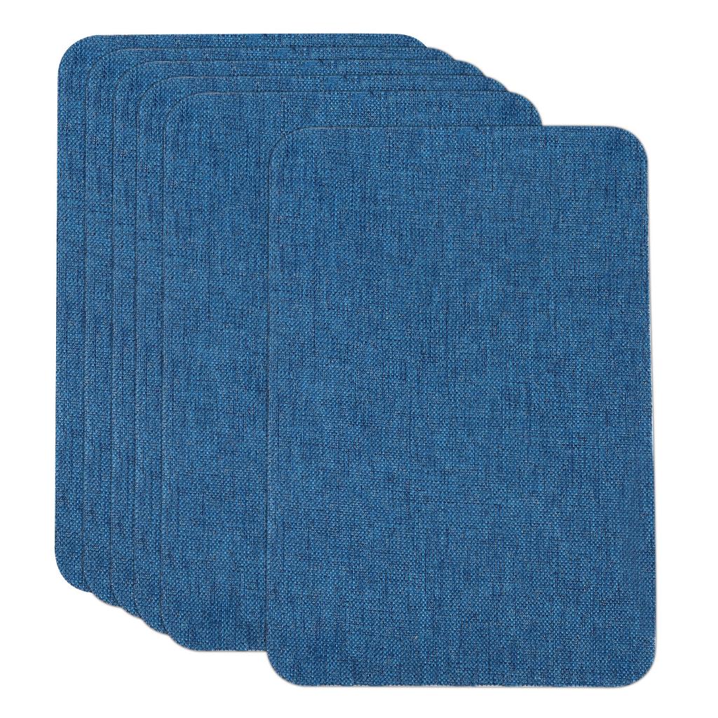 6 Stück Reparaturflicken Selbstklebend Leinenstoffflicken Sofastoff-Reparaturflicken für Möbel Sofa-Reparatur Kleiderreparatur