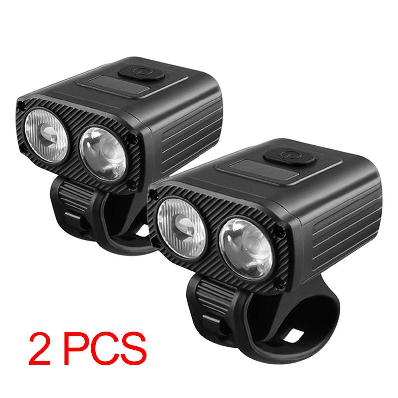 2024 NEW Night Cycling Safety Bicycle Light Bike USB Charge MTB Flashlight Bicycle Headlight for Cycling Bicycle Front Lamp2