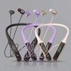 Digital Display Neckband Earphone Low Bass Sport Neckband Earphone  Live Broadcast