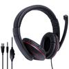 High-Quality USB Wired Headset with Mic & Volume Control for Tablets