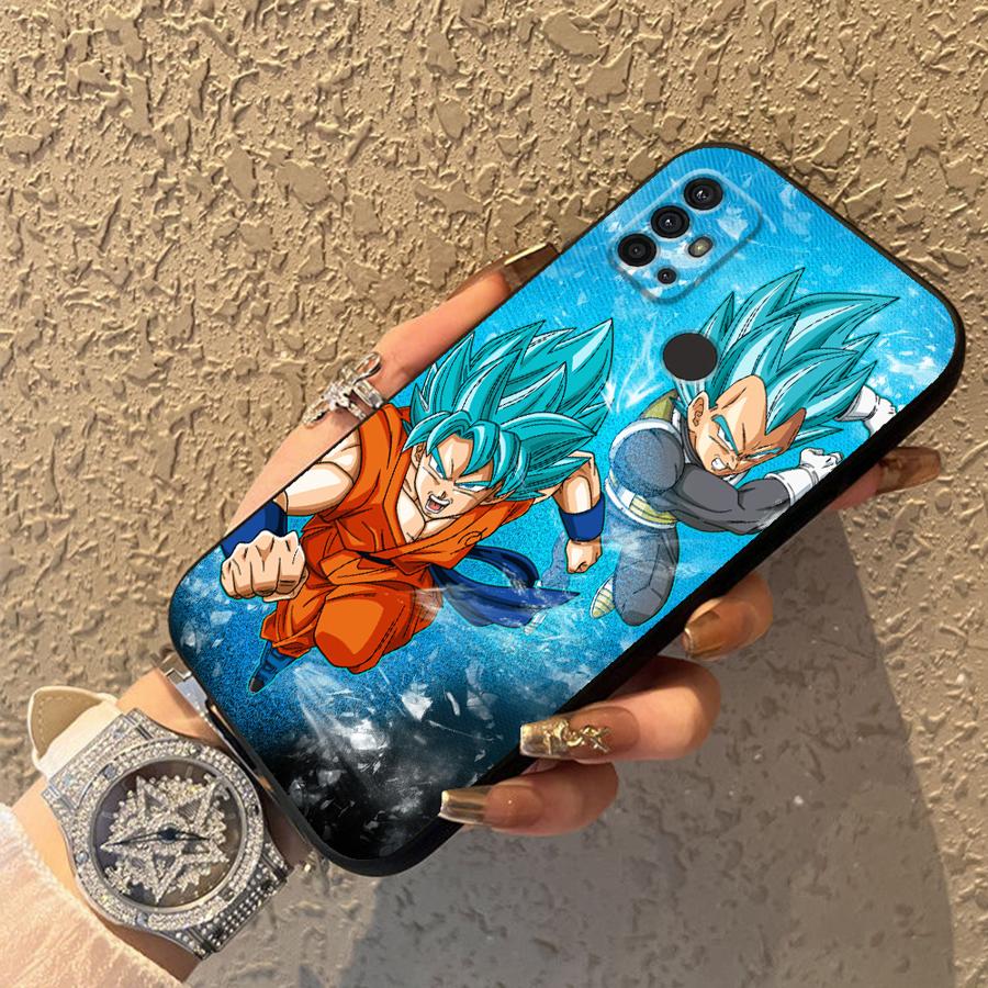 Case for Motorola Moto G51 G73 G53 G30 G22 Edge40 G71 G52 Edge 20 Pro 30 Lite G32 G50 G60s Phone Cover Dragon Ball Anime