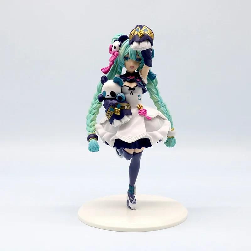 Hatsune MikuNoodles Cinnamoroll Piapro Panda Girls Toy Anime Figure Toy Anime Game PVC Action Figure Collectible Model Doll 5