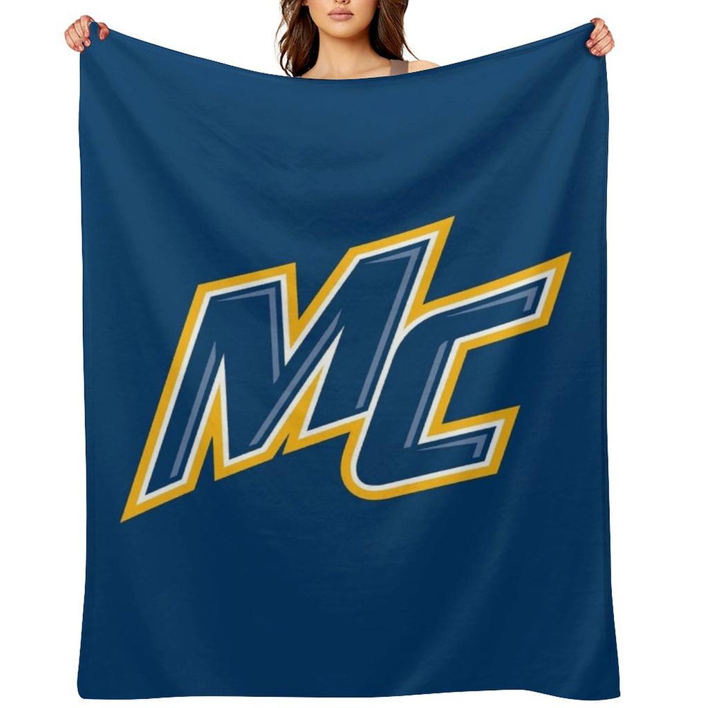 Merrimack Warriors Throw Blanket Hair Soft Plaid Fashion Sofas Cute Blankets