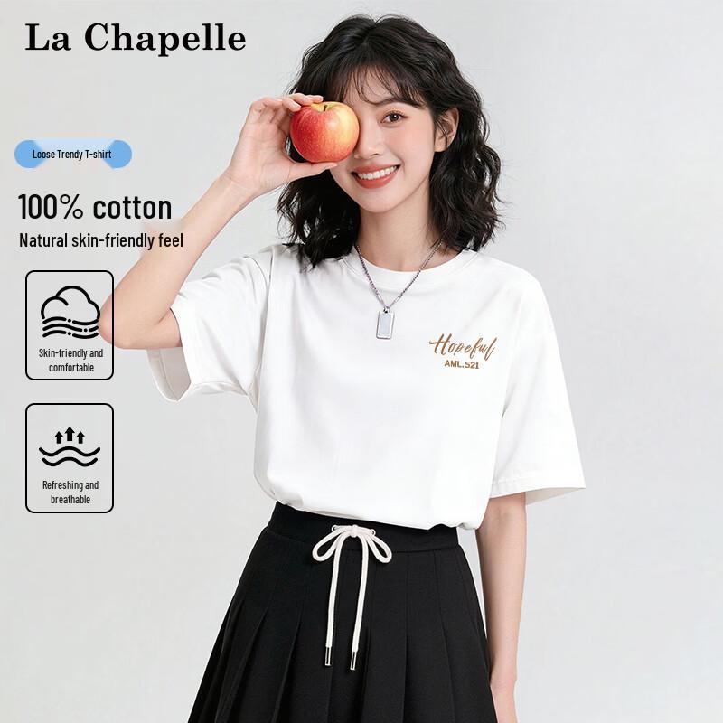 La Chapelle 2026 Unisex Pure Cotton Graphic T-Shirt