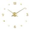 Creative Wall Clock Stickers Modern Brief Retro Wall Clock Living Room Aesthetic Kitchen Design Clocks Luxury Home Decoration