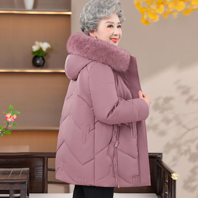 YUZHAOLIN Women's Plus Velvet Thickened Winter Padded Jacket