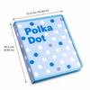 Polka Dot Print A4 Binder PP Notebook Shell High Quality Document Storage Case  School Office