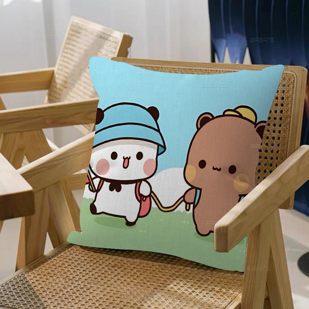 Bubu Dudu Personalized Pillow Dust Cover Bedroom Kids Party Decoration Pillowcase Birthday Children Gift