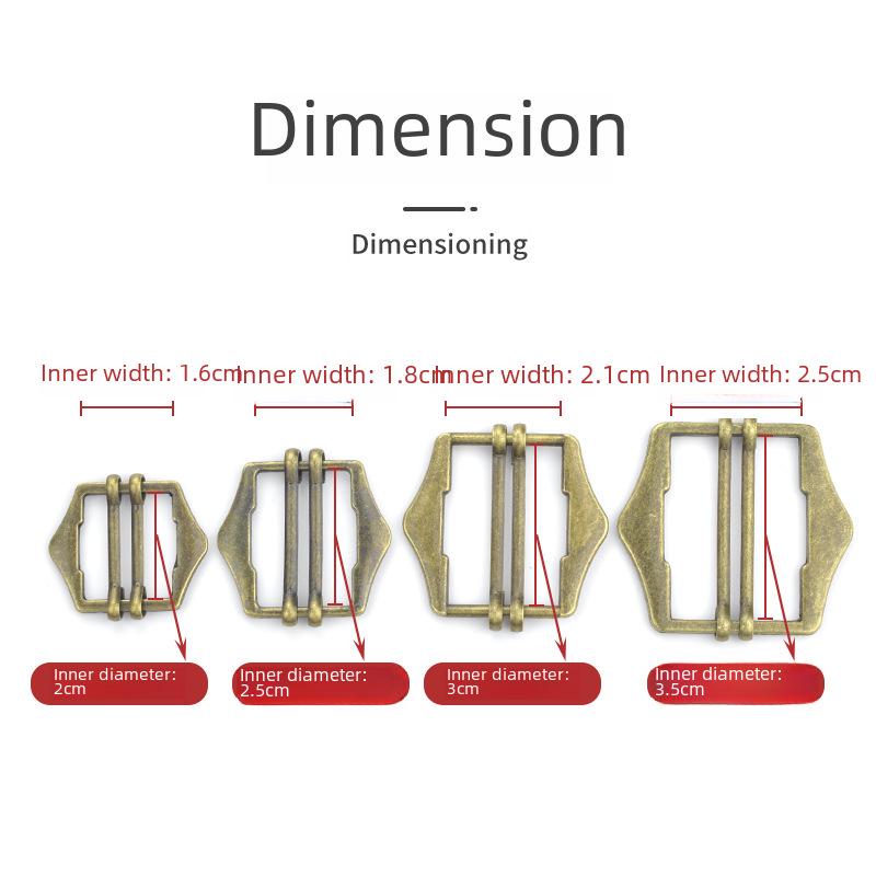 Curea japoneză reglabilă, elastică din metal, cu catarame decorative