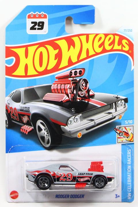 

Hot Wheels 2024 Роджер Доджер Грей #077 Leap Year [Элемент]