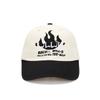 ULUK Will O' The Wisp Embroidered Cotton Color Block Ball Cap_Black