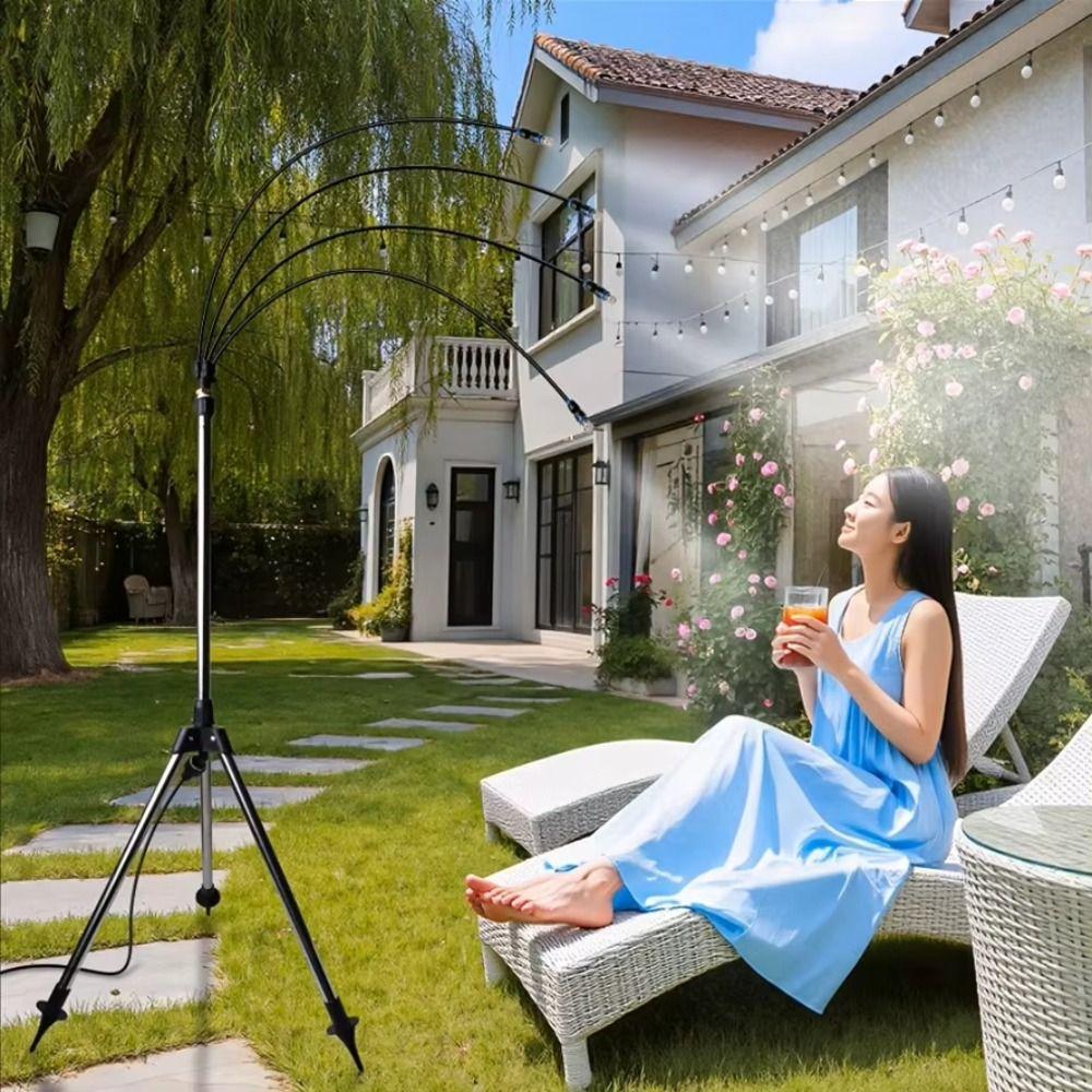 Portable Standing Misters Adjustable Height Portable Misters Sprayer Water Misters Garden