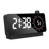 Digital Dual Alarm Clock Adjustable Brightness Temperature Display 5 Minutes Snooze Table Alarm Clock for Bedside