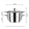 Adneny Multi-purpose Stainless Steel Steamer Pot