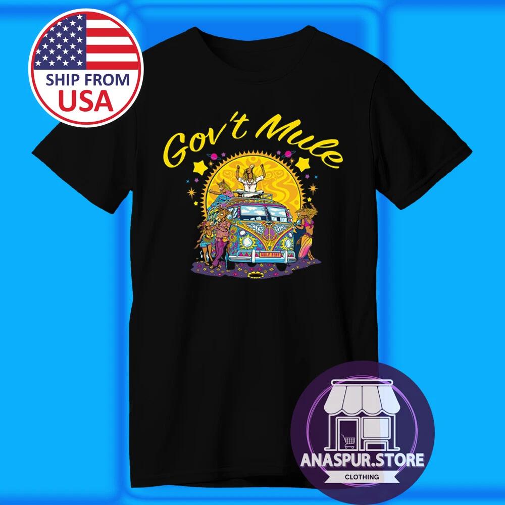 Gov t Mule Men s Black Size S-5XL 2XL