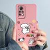 For Infinix Note 11 Pro X697 / Note 11s X698 Phone Case Cover Silicone Sweet Painted Shell Cartoon Funda Printed Casing Coque
